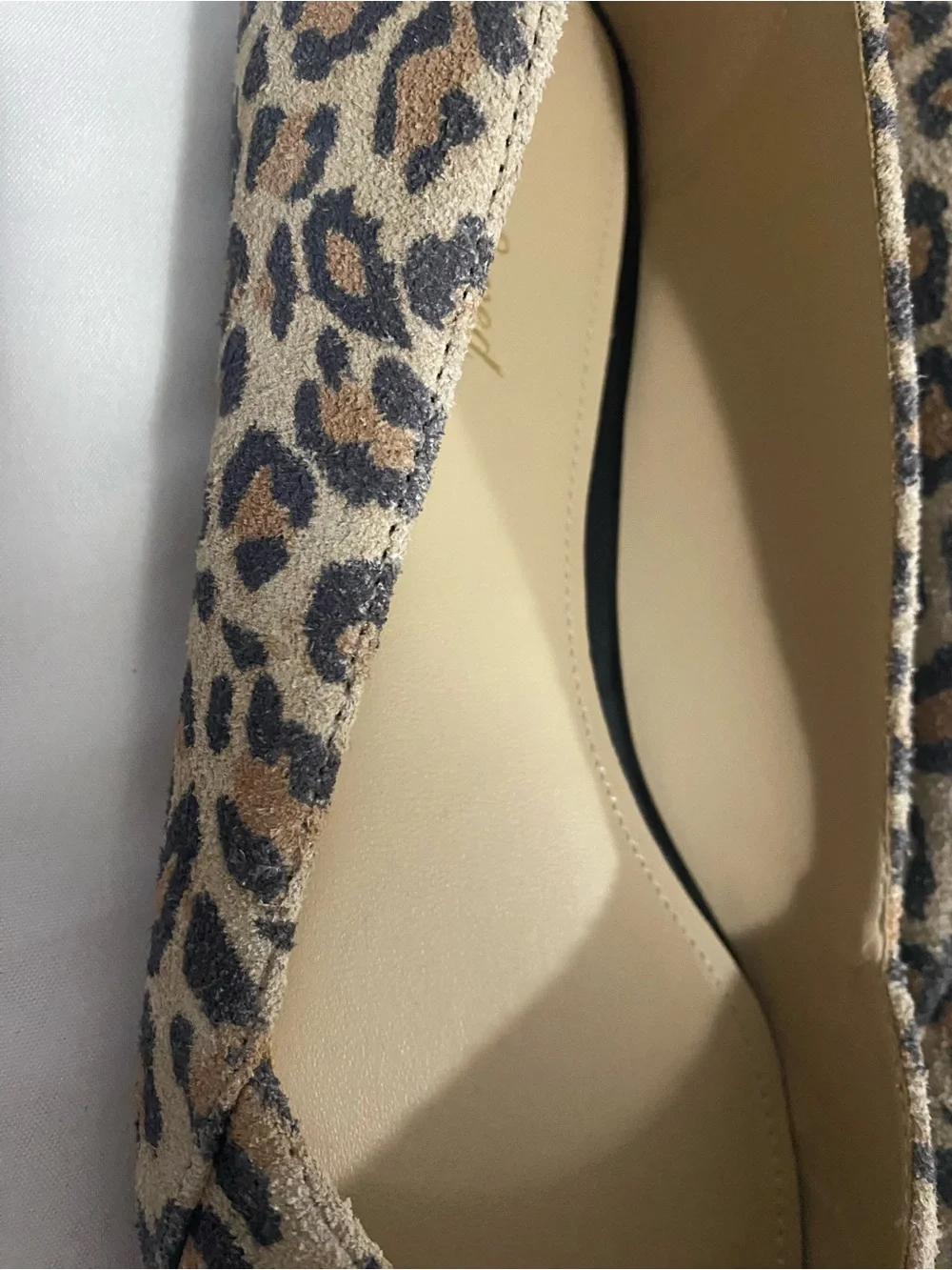 Women’s Cheetah Print Ballerina Flats Size 7.5 New